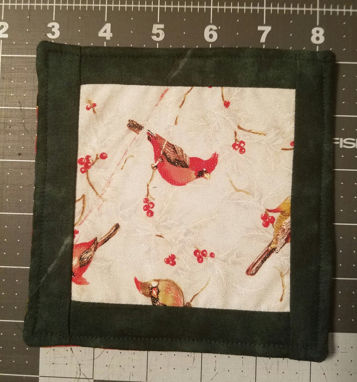 Jane's Quilting Topper/Wreath