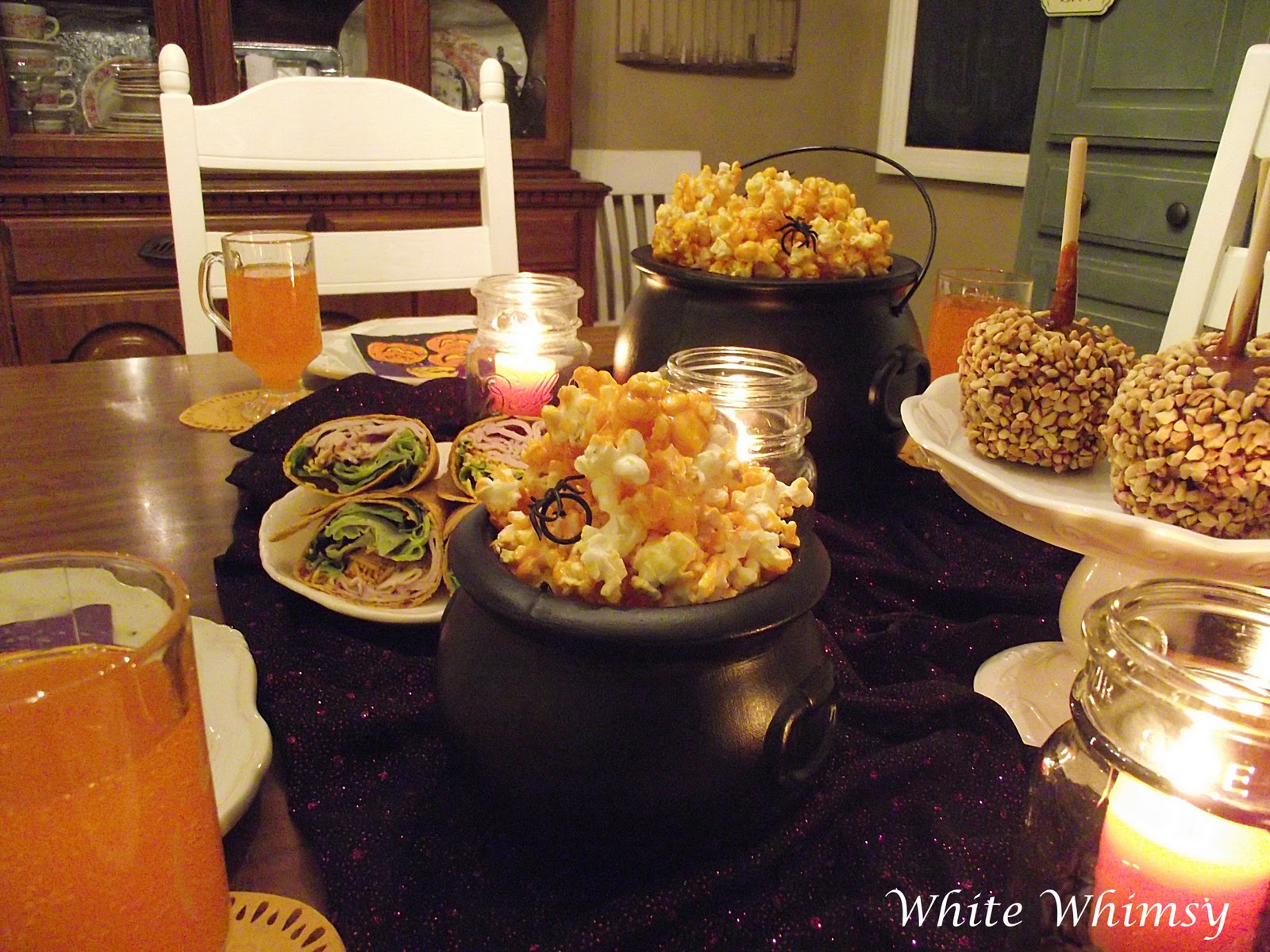 White Whimsy: A Fun Halloween Meal
