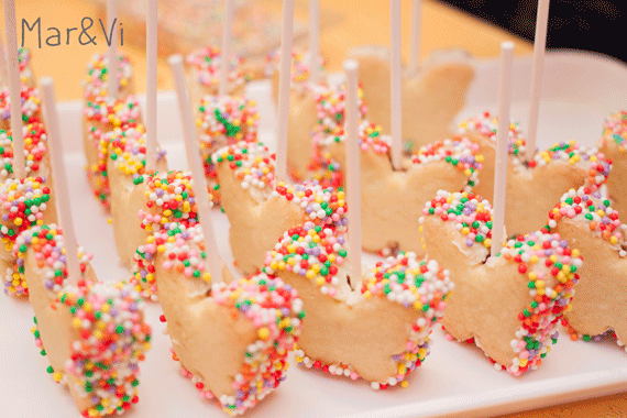galletas de mariposa decorativas