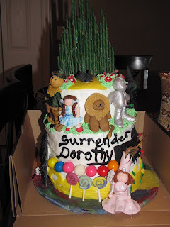 surrender dorothy wizard of oz cake by tara e