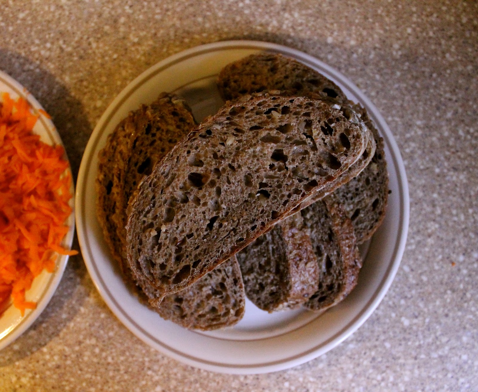 Crown Hill: Veggie Hummus Sandwich
