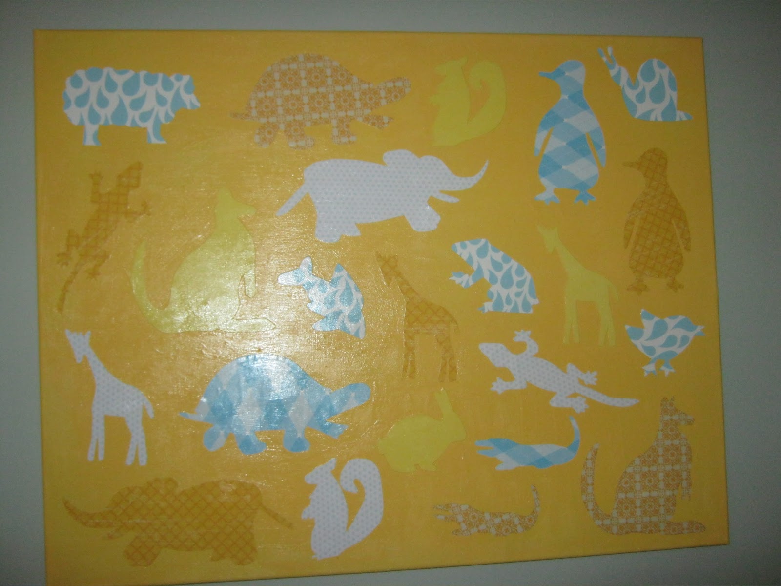 My Everyday Exceptional Animal Silhouette Nursery Art