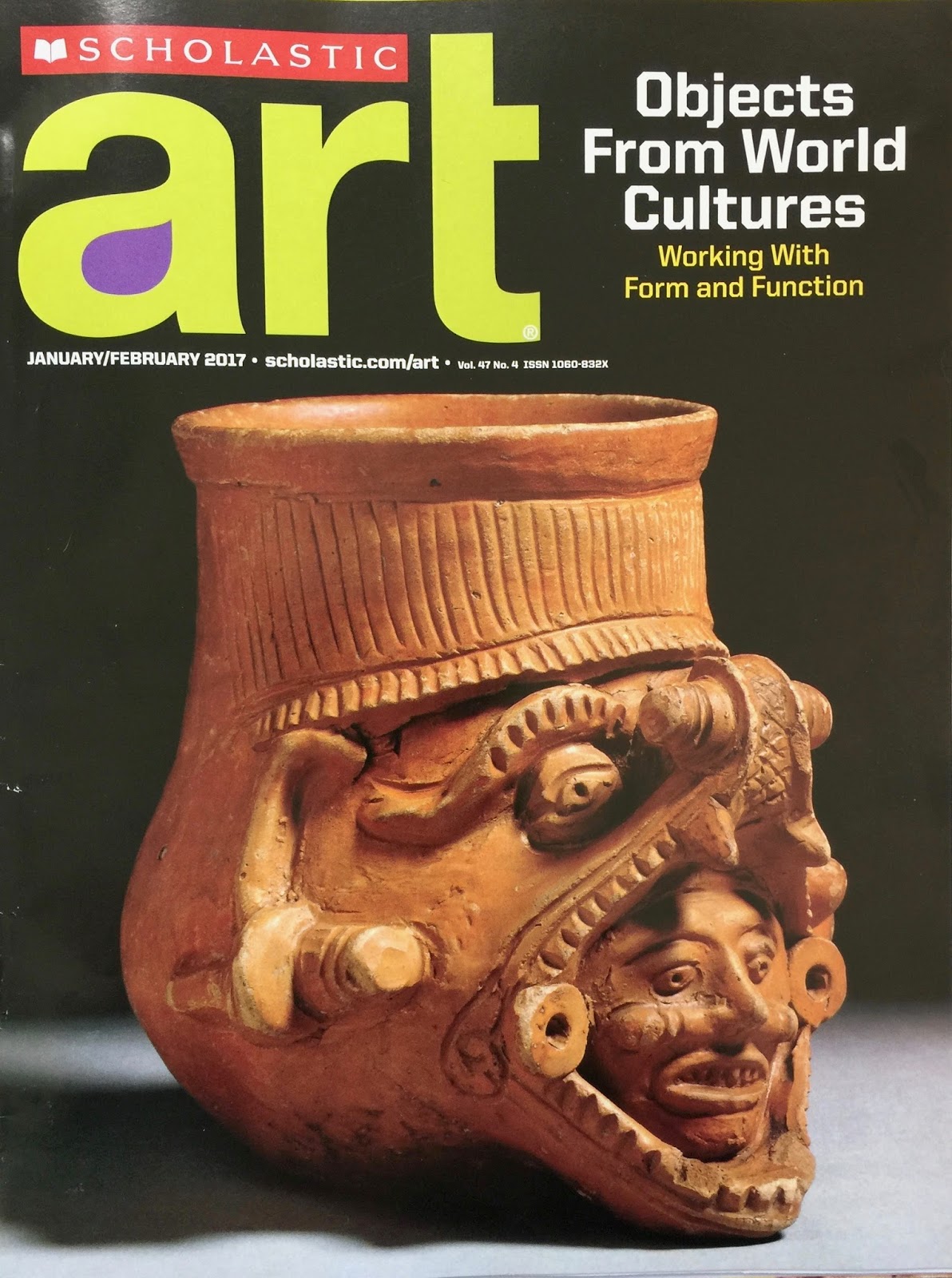 Baldauf BlogART Review of Scholastic Art Magazine & Giveway of a