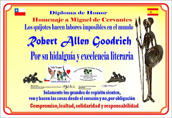 Diploma Antología a Cervantes