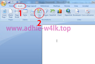 Cara Insert Gambar Clip Art di Microsoft Word
