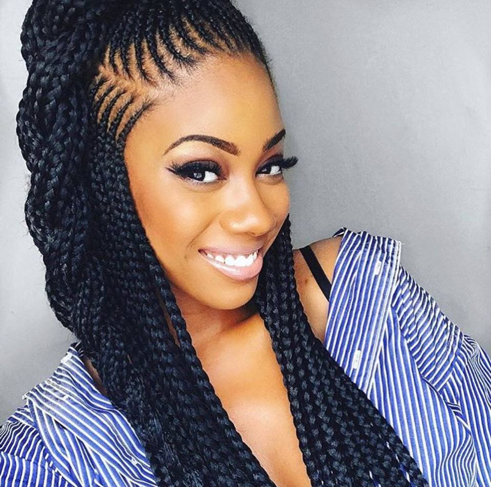 4 Beautiful Cornrow Braid Hair Styles