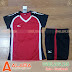 Áo Bóng Chuyền MIZUNO ALB - NU05 Sát Nách Màu Đỏ
