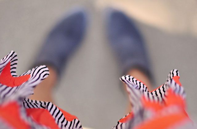 Summer dress over a t-shirt with boots