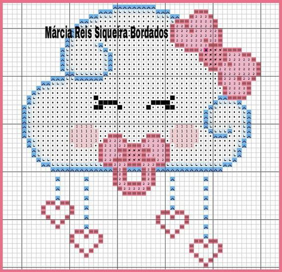 Dhebyart: Toalhinha Nuvem Baby