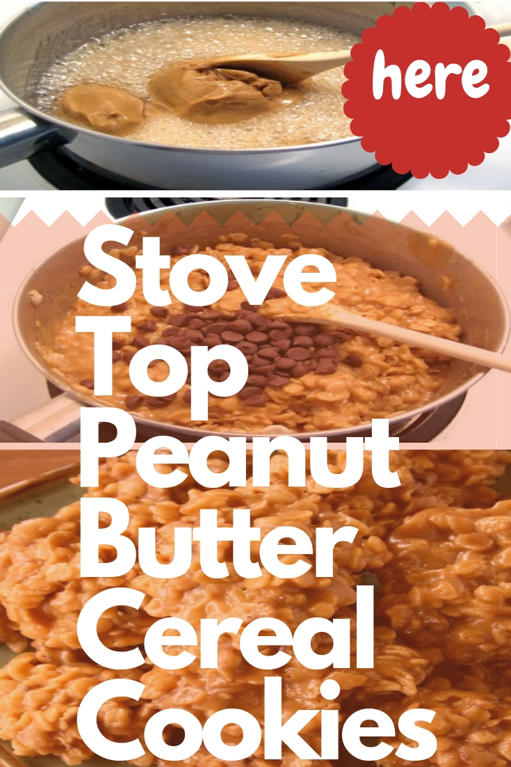 Stove Top Peanut Butter Cereal Cookies (NoBake) It's your life
