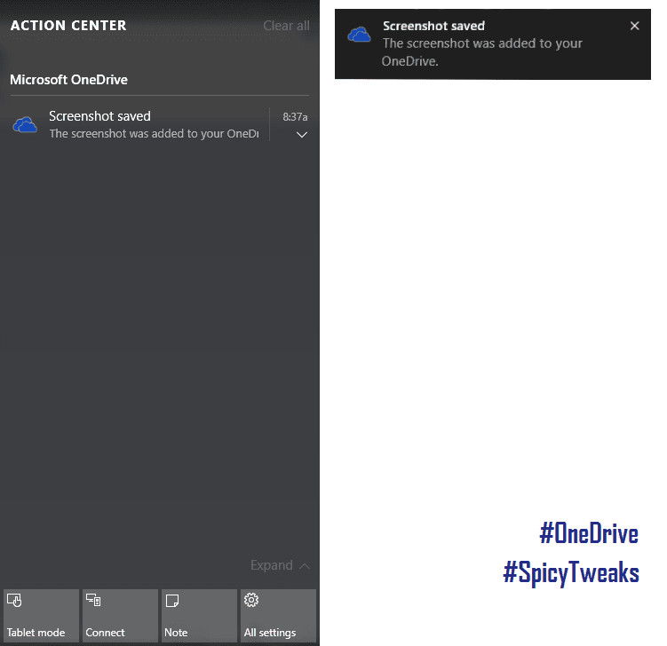 How to Automatically Save Screenshot to OneDrive How to Automatically Save Screenshot to OneDrive