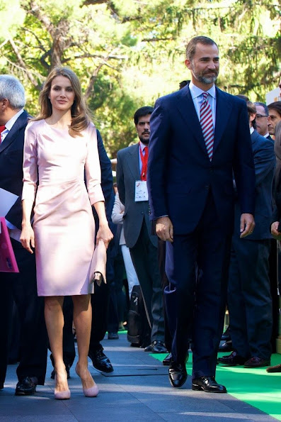 Prince Felipe and Princess Letizia attended the StartUp Competition awards in Madrid