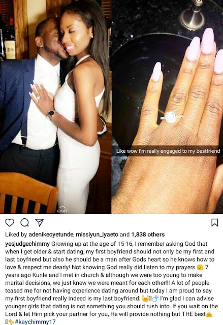 Beautiful Nigerian woman marries her first and only boyfriend years after she asked God for it