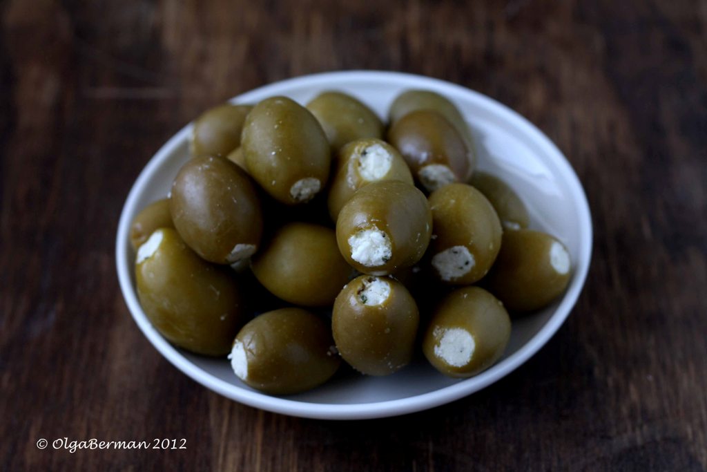 Mango & Tomato Feta Stuffed Olives