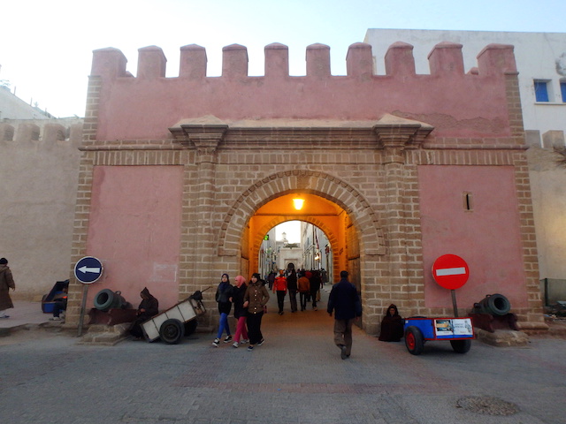Medina entrance door Essaouira Morocco Medina entrance door Essaouira Morocco