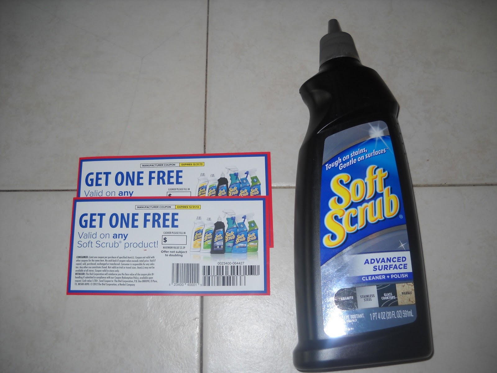 Review and GiveawaySoft Scrub Advanced Surface!