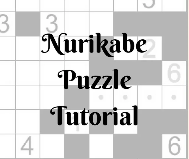 Nurikabe Puzzle Tutorial by Conceptis Puzzles