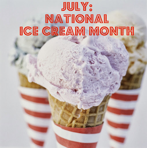 Come Jump With Us! July is National Ice Cream Month!