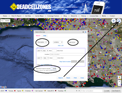 Cell Phone Coverage Map Updates