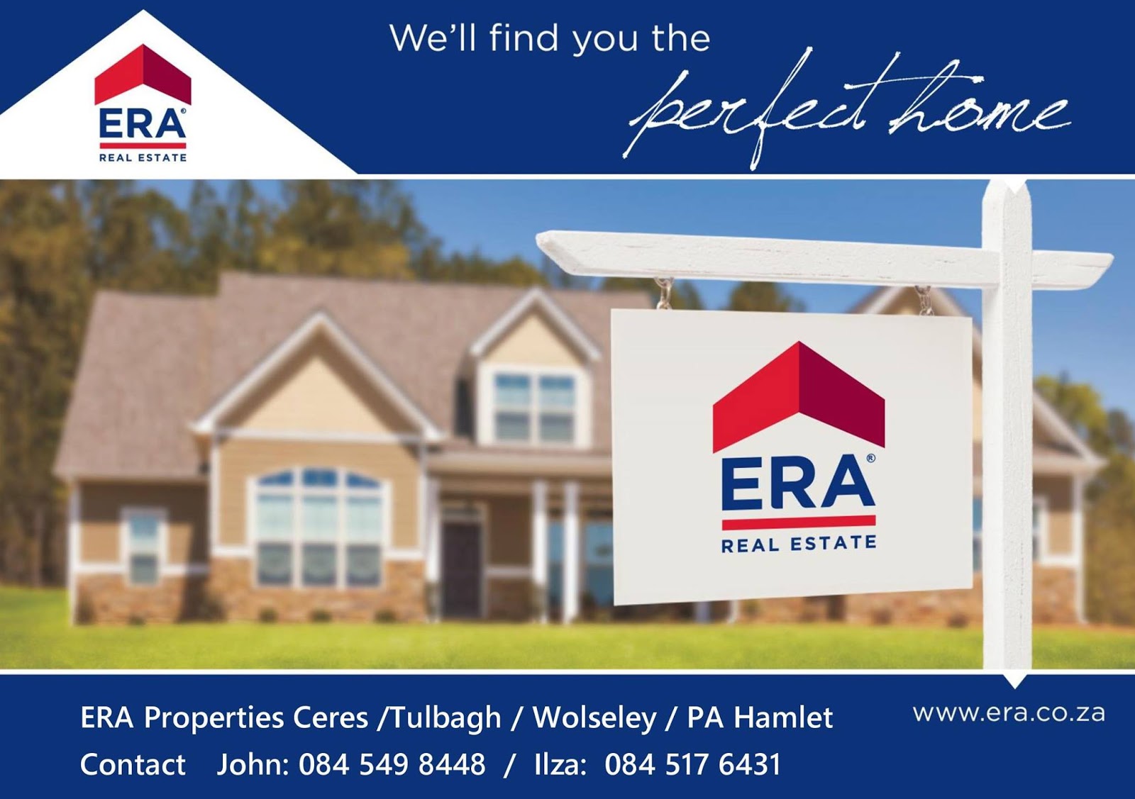 ERA Real Estate: We will find you the perfect home!