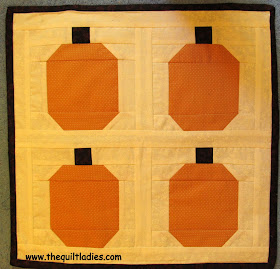 Pumpkin Quilt Pattern Block for YOU