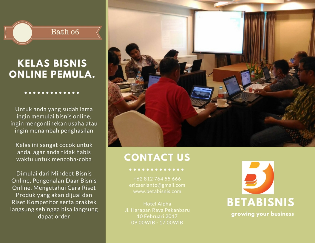 Synergy Training Bisnis Online: Menggali Potensi Sukses di Era Digital Bersama BRI Tower