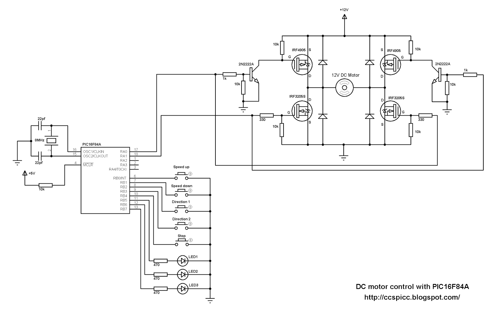 500w Modified Sine Wave Inverter Controlled By Pic16f628a