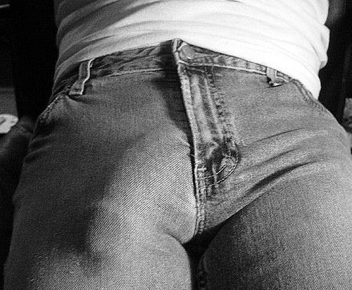 Tight Jeans Cock Outline Image 95