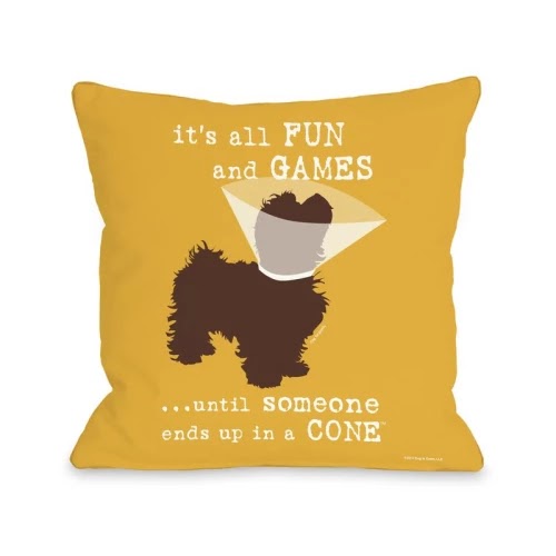 Borel Fun and Games Throw Pillow