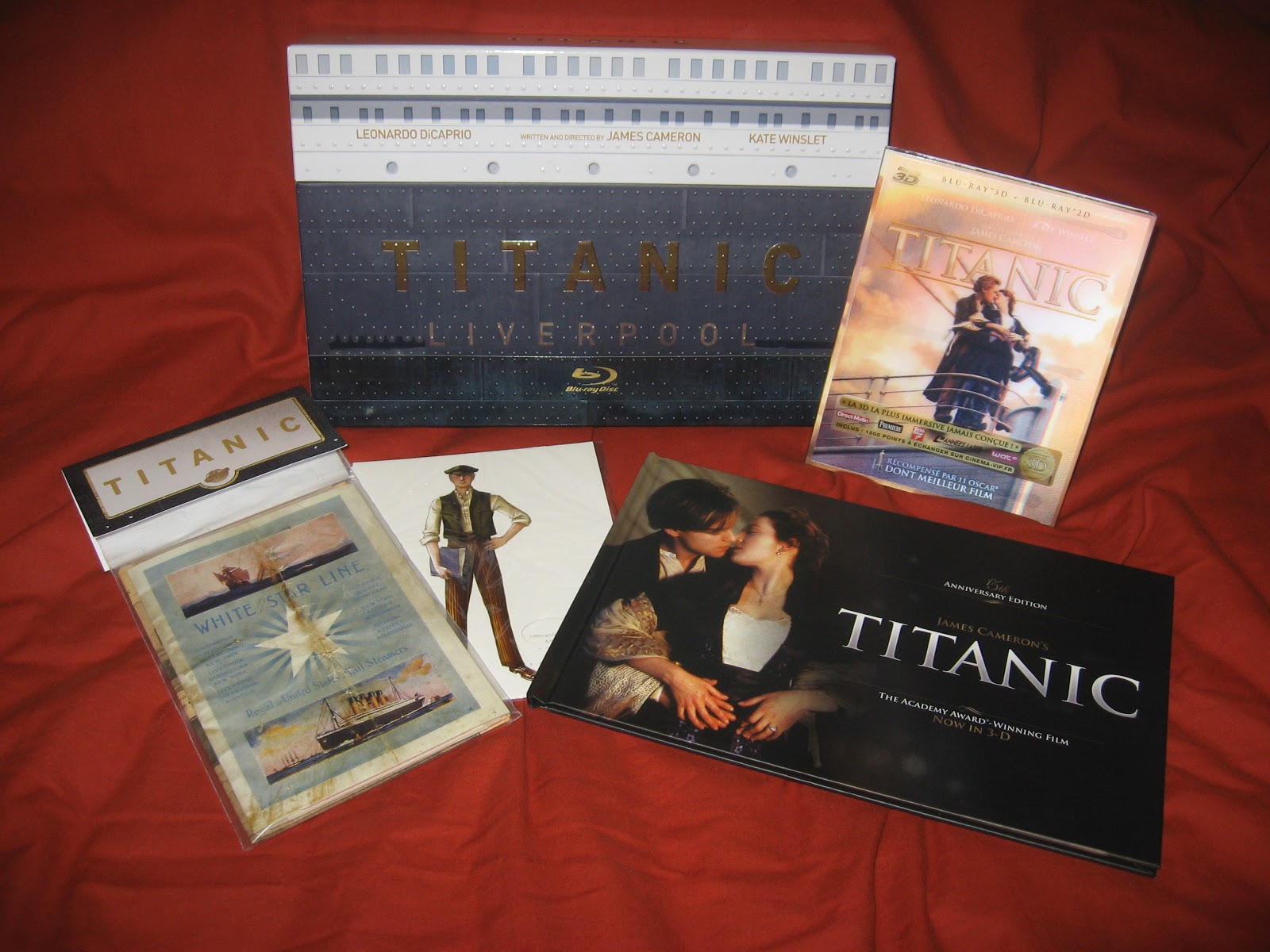 The Titanic Collection: 'Titanic 3D' - Limited Collector's Edition Blu-Ray  Boxset