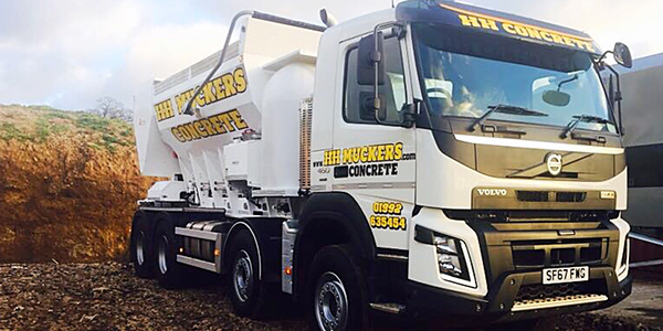 Volumetric Concrete Mixer Lorry Driver HH Muckers Ltd - Cheshunt £