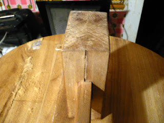 Maza de madera reciclada Maza de madera reciclada