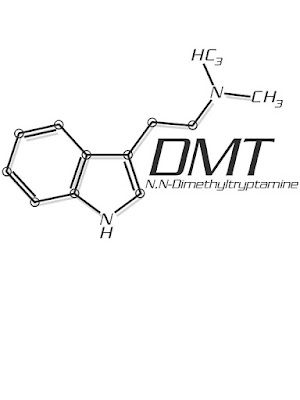 Dimetiltriptamin-DMT Molekülü Dimetiltriptamin-DMT Molekülü