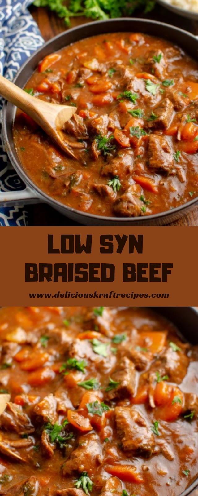 LOW SYN BRAISED BEEF LOW SYN BRAISED BEEF