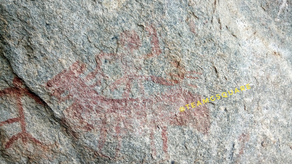 Prehistoric paintings Gudekote Prehistoric paintings Gudekote