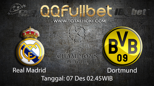 PREDIKSIBOLA - PREDIKSI TARUHAN BOLA REAL MADRID VS DORTMUND 7 DESEMBER 2017 ( UEFA CHAMPIONS LEAGUE )