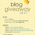 BLOG GIVEAWAY BY RII