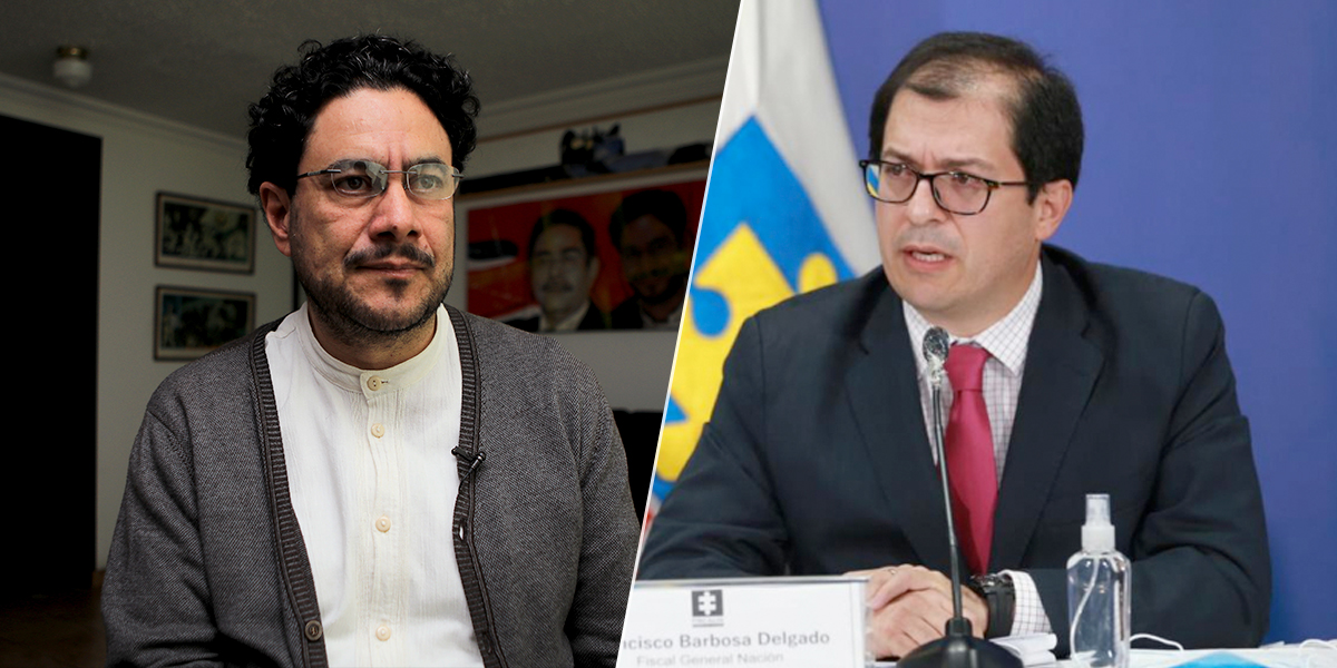 Cepeda ya presentó recusación contra Fiscal Barbosa en caso Uribe Cepeda ya presentó recusación contra Fiscal Barbosa en caso Uribe