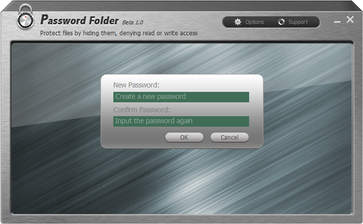 password protect folder software
