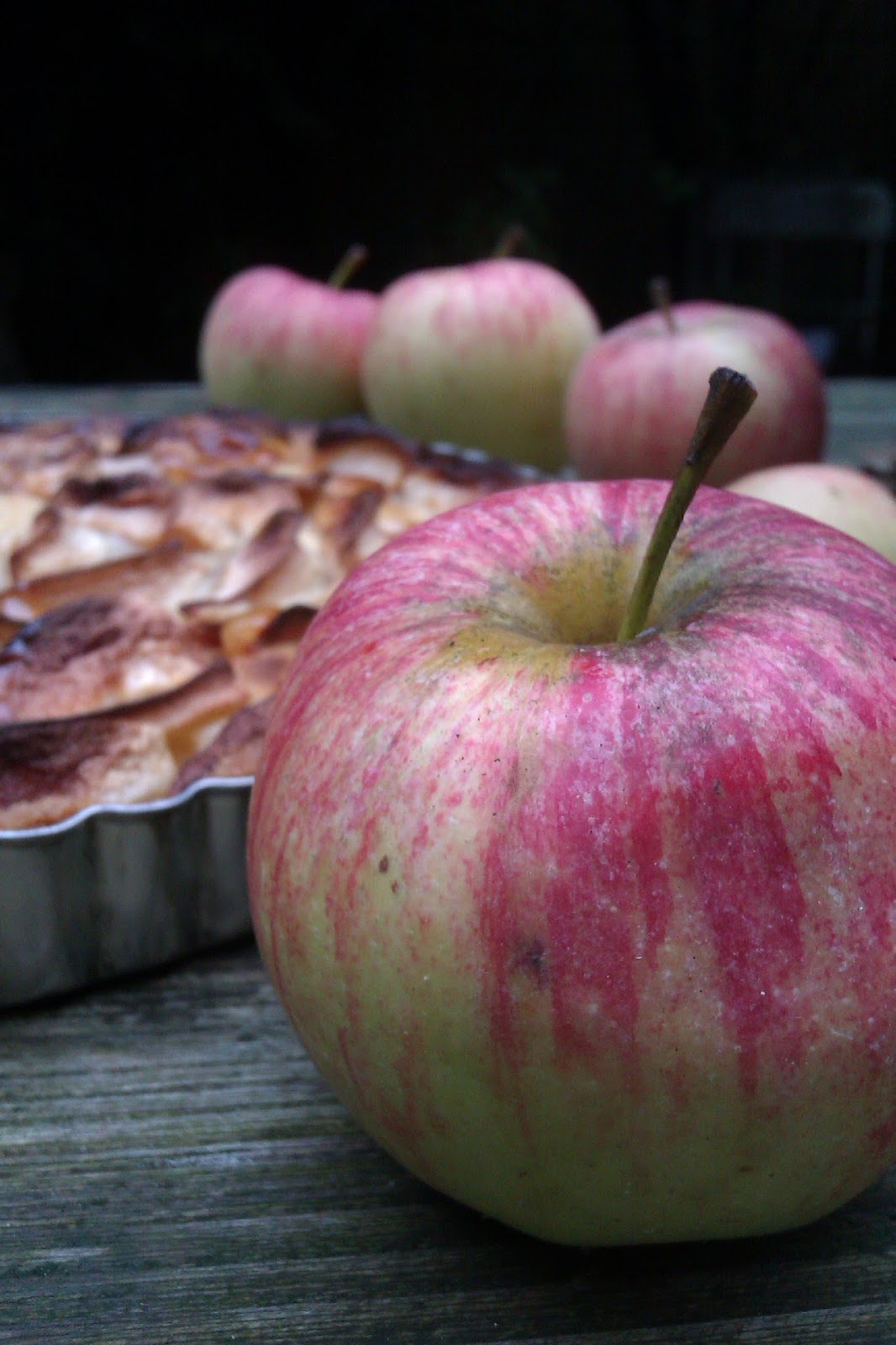 Frau Frieda: Apfel-Marzipan-Tarte Frau Frieda: Apfel-Marzipan-Tarte
