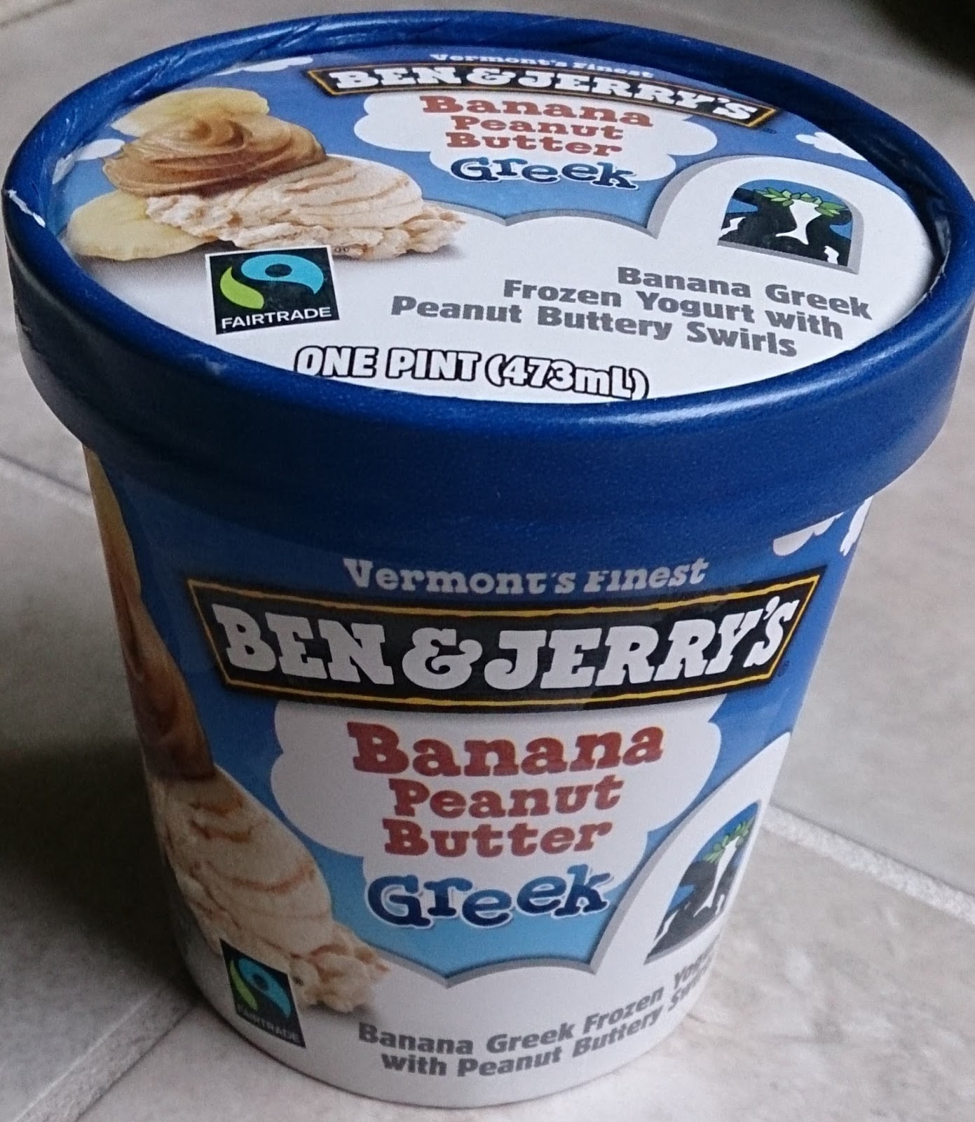 Chwile zasłodzenia lody Ben & Jerry's Banana Peanut Butter Greek