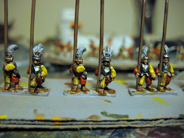 Warmonger Miniatures Landsknechte Pikemen