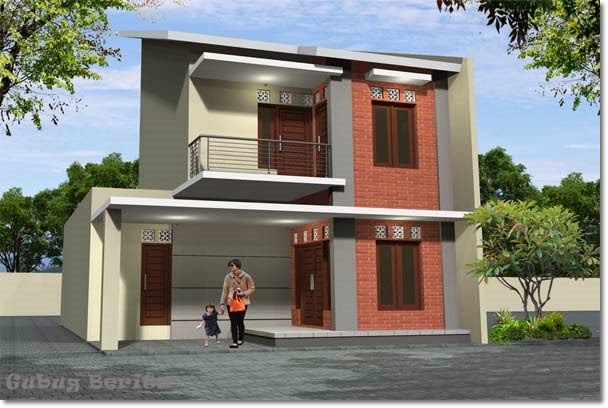 Gambar Rumah Minimalis Dua Tingkat gambar desain rumah Gambar Rumah Minimalis Dua Tingkat gambar desain rumah