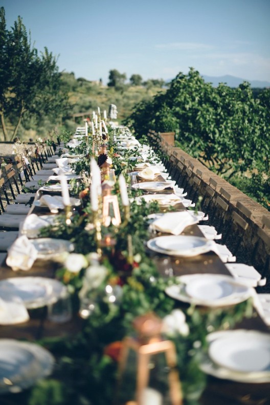 Decorar una boda preciosa en la Toscana chicanddeco
