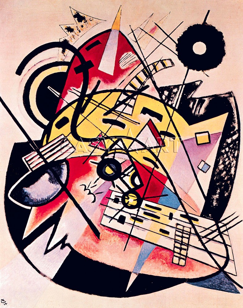 O Ponto Branco - Kandinsky e suas pinturas | O pioneiro da arte abstrata