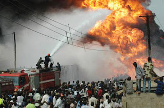 Oil theft causes fire on Agip Pipeline! 1