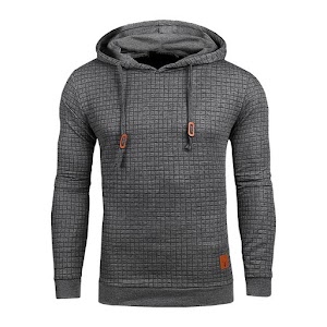 Men Hoodies Long Sleeve Solid Color Hooded Sweatshirt Men Hoodies Long Sleeve Solid Color Hooded Sweatshirt