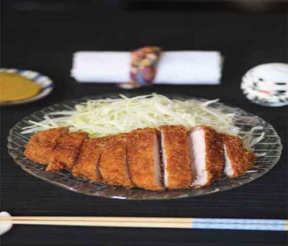 Easy Food Recipes and Cooking Tonkatsu (Breaded pork loin)