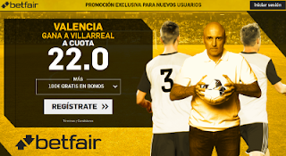 betfair supercuota Valencia gana a Villarreal 23 diciembre betfair supercuota Valencia gana a Villarreal 23 diciembre