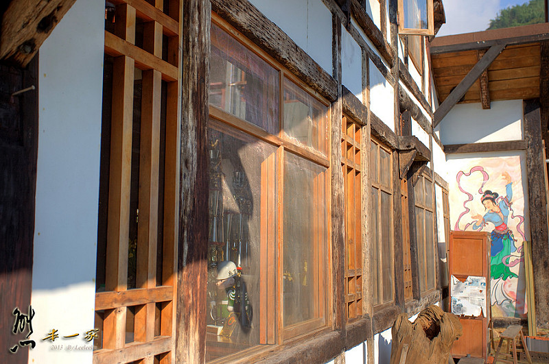 南投埔里 佳園渡假山莊日式風建築餐廳
